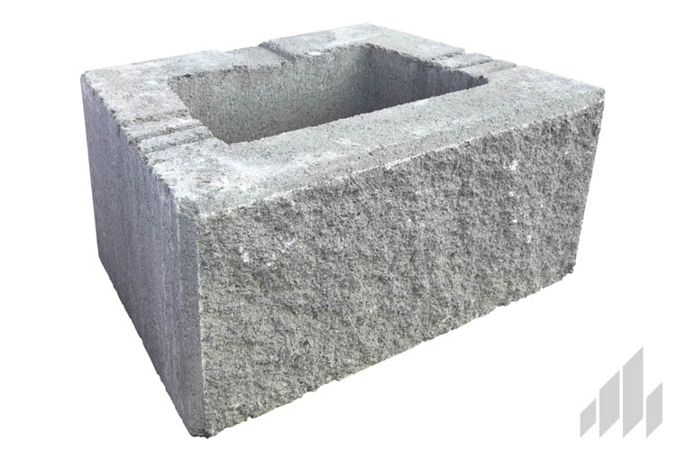 GEOSTONE 8x18x12 SQUARE FOOT – GRAY